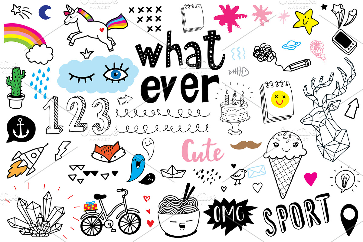 doodle set, an Icon by artnLera (Photo 2 of 3)