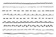 18 Hand Drawn Doodle Lines Set #1, an Illustration by The Digital Download Shop (Thumbnail 2 of 2)