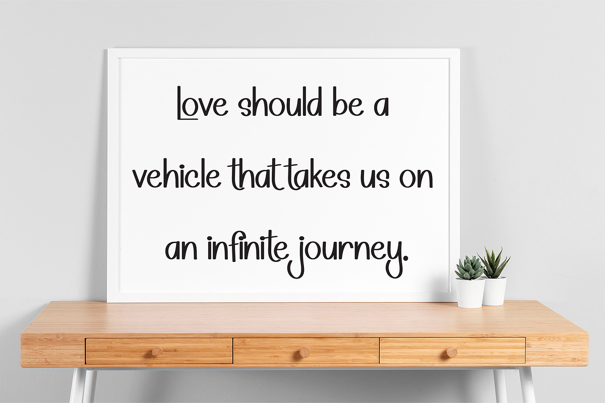 Quotes | Script Font, a Script Font by Scratchones (Photo 4 of 9)