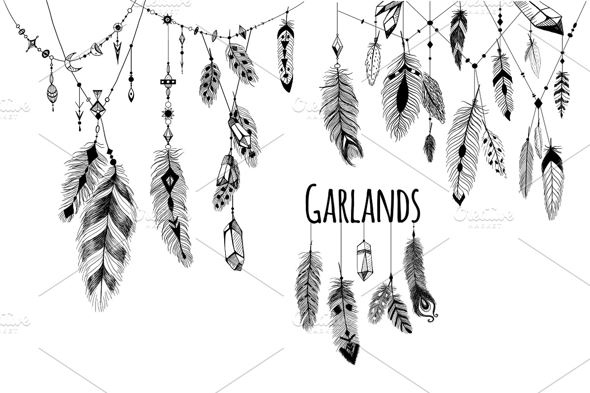 Very detailed BOHO set, a Texture Illustration by AnastasiaFears (Photo 3 of 5)