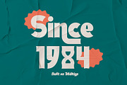 Zentaro - Retro Serif Font, a Sans Serif Font by Letterara (Thumbnail 4 of 14)
