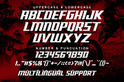 Racing Foner Regular Font Series, a Font by Multype Studio (Thumbnail 9 of 9)