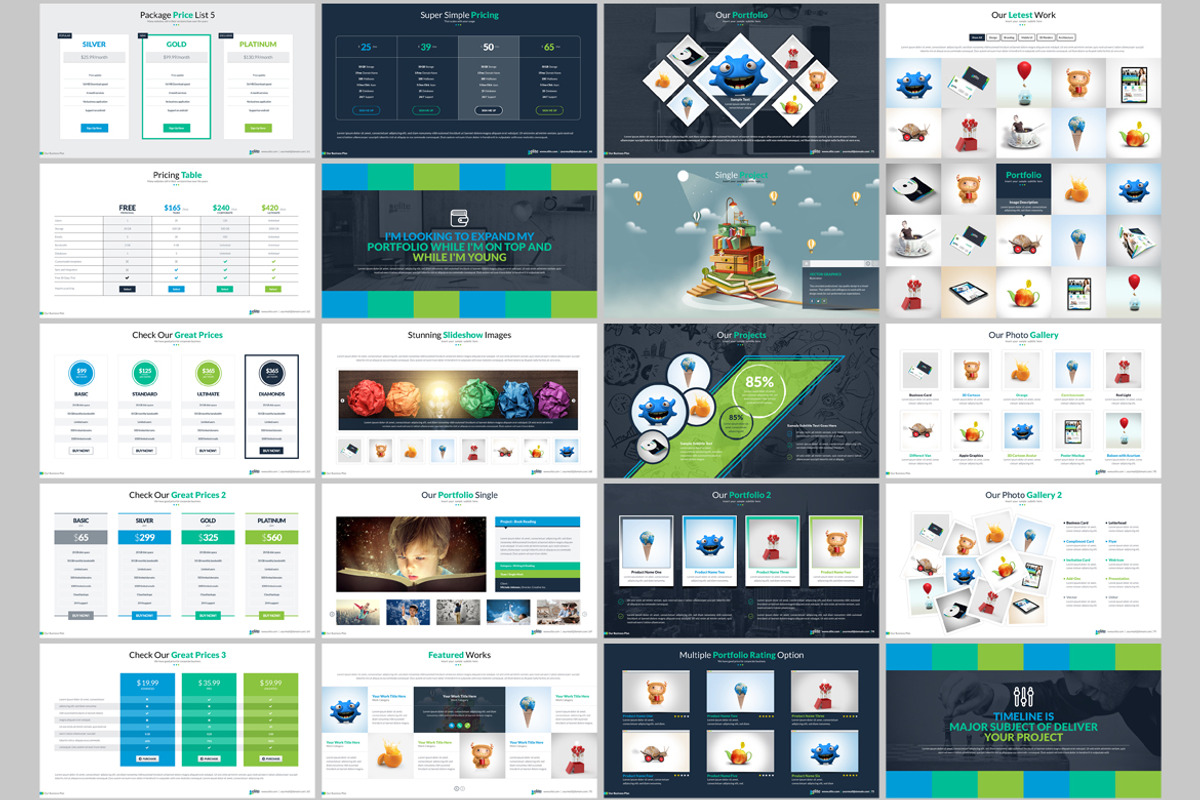PowerPoint Presentation Template, a Presentation Template by ContestDesign (Photo 8 of 13)