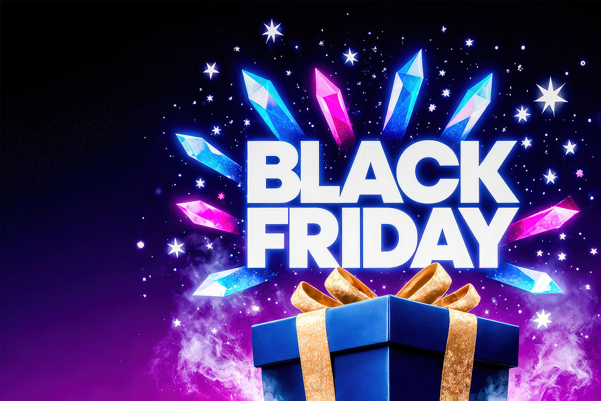 Magical Black Friday Sale Banners, a Finance Illustration by StockVerse Creative (Photo 3 of 4)