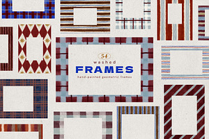 Washed FRAMES., an Object Graphic by kondratya