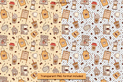 Cafe and Bakery Clipart and Patterns, a Food Illustration by Drafts n Doodles (Thumbnail 7 of 12)