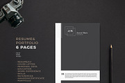 Alpha Resume Template, a Resume Template by Nina Shaw (Thumbnail 1 of 9)