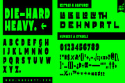 DIE-HARD - FONT DUO, a Handwritten Font by NasArt© (Thumbnail 7 of 11)