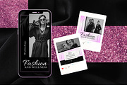 100 Fashion Templates Canva, a Templates & Theme by TemplateCastleStore (Thumbnail 10 of 10)