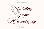 Violyn Wedding Thivoria, a Script Font by HKL Studio (Thumbnail 3 of 10)