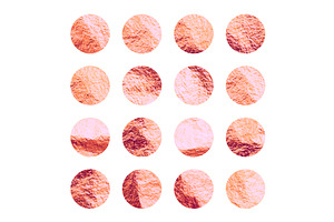 Rose gold foil, shiny handmade, an Illustration by 32pixels
