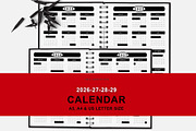 2026 Sunday Start Ultimate Planner, a Stationery Template by MNT-Creator (Thumbnail 4 of 10)