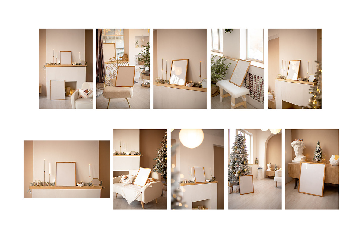 MERRY & BRIGHT Christmas Mockups, a Household Mockup by The Bambi Collective (Photo 13 of 17)