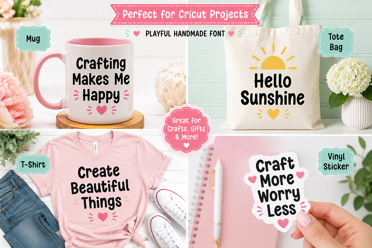 Sweet Cricut, a Script Font by Wow Magic (Photo 3 of 5)