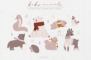 Hygge Christmas • Kids collection, an Animal Illustration by moolesya (Thumbnail 3 of 17)