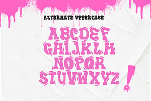 Psycho Waller - Graffiti Font