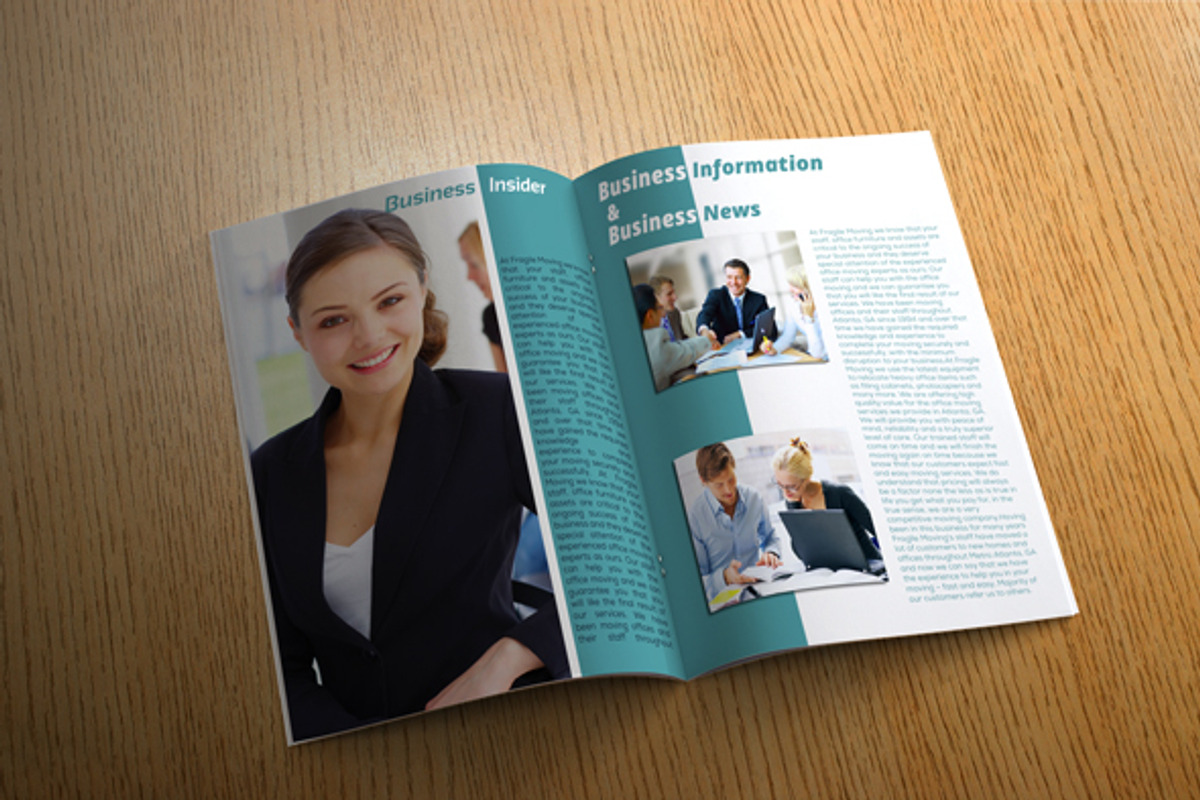 Multipurpose Brochure Template, a Magazine Template by shujaktk (Photo 3 of 5)