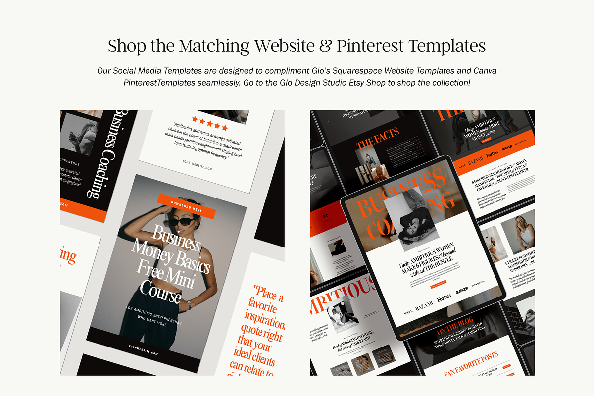 50 Canva Social Media Templates, a Social Media Template by Glo Design Studio (Photo 10 of 10)