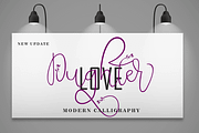 Dughter New Update, a Script Font by Deniz86 (Thumbnail 1 of 8)