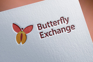 Butterfly Exchange Vector Logo