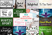 Font Bundle Set of TTF OTF WOFF File, a Sans Serif Font by SavanasDesign (Thumbnail 2 of 10)