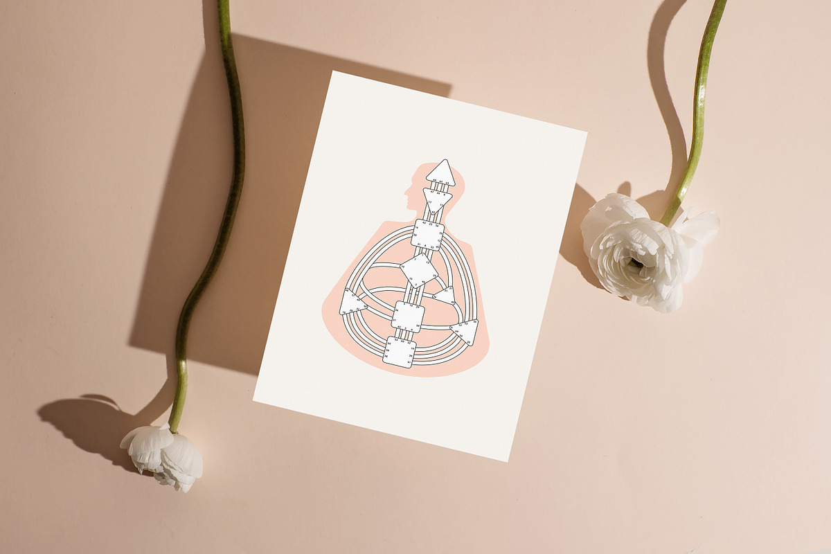 Human Design Vector + CANVA Bundle, an Illustration by Backyard Rose (Photo 2 of 35)