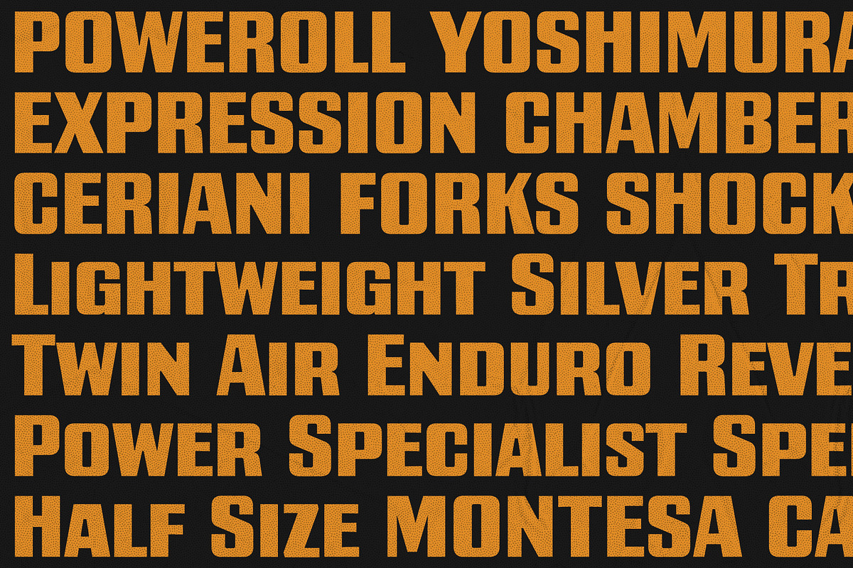 Gearly Variable, a Font by Goodwheel Studio (Photo 7 of 8)