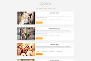 Optima - Clean & Clear Blog Theme, a WordPress Template by Brickthemes (Thumbnail 3 of 3)