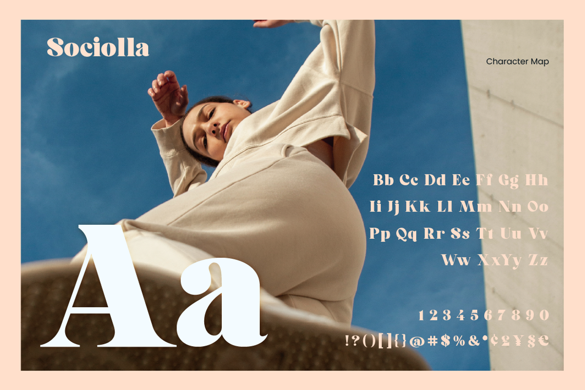 Sociolla, a Serif Font by Burntilldead (Photo 6 of 13)
