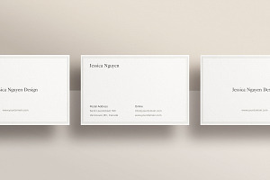 Business Card Mockup Kit