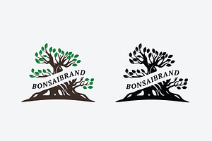 bonsai tree logo