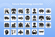 Future Technology Icons Set - Glyph, a Solid Icon by Kmg Design (Thumbnail 2 of 2)