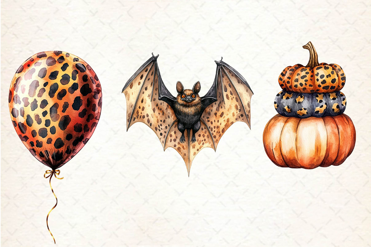 Elegant Halloween Clipart, an Illustration by Dream Creation (Photo 7 of 7)