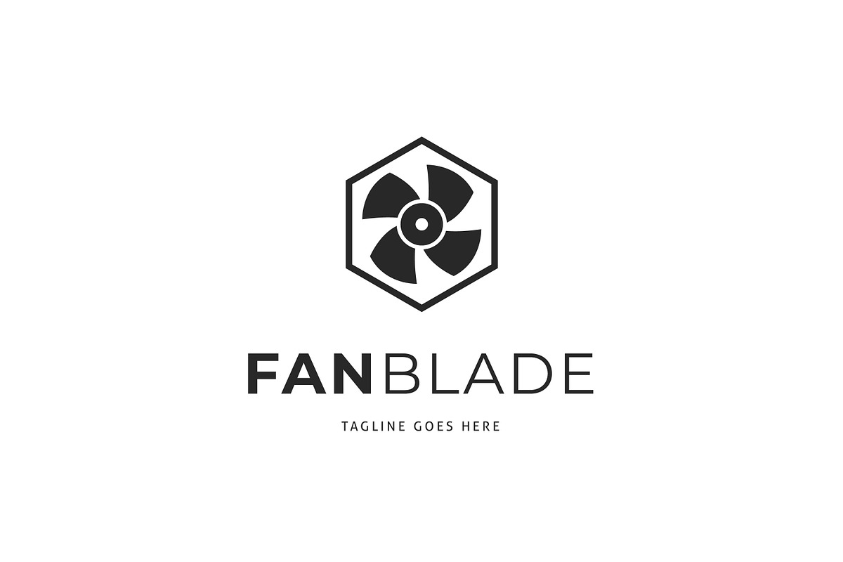 Fan Blade Logo, a Branding & Logo Template by Sarten (Photo 1 of 2)