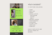 Canva Website - UGC Portfolio, a Landing Page Template by thebrandcove (Thumbnail 4 of 6)