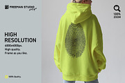 Hoodie Mockup Set, a Hoody Mockup by Freeman Studio (Thumbnail 5 of 16)