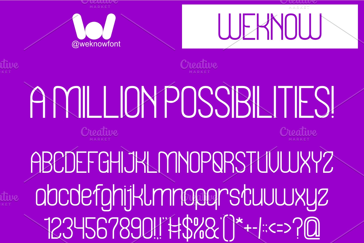 Hidden Beauty font, a Sans Serif Font by weknow (Photo 5 of 8)