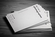 Photography Business Card Template, a Business Card Template by Saman Osama (Thumbnail 3 of 4)