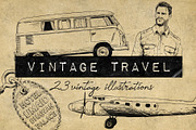 Vintage Travel Illustrations, an Icon by Hatch Design Workshop (Thumbnail 1 of 10)