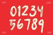 CS Damita Stamp, a Handwritten Font by Craft Supply Co. (Thumbnail 5 of 8)