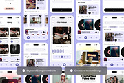 Castoria - Sleek Podcast App UI Kit, an App Template by twinstd (Thumbnail 3 of 5)