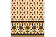 Art Deco and Nouveau Floral Seamless, a Pattern Graphic by Sharon Schwalbe (Thumbnail 2 of 2)