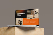 Macbook Mockup, a Mac Mockup by graphic_keY (Thumbnail 2 of 5)