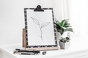 Botanical shapes, organic forms, a Decorative Illustration by JuDesign (Thumbnail 4 of 11)