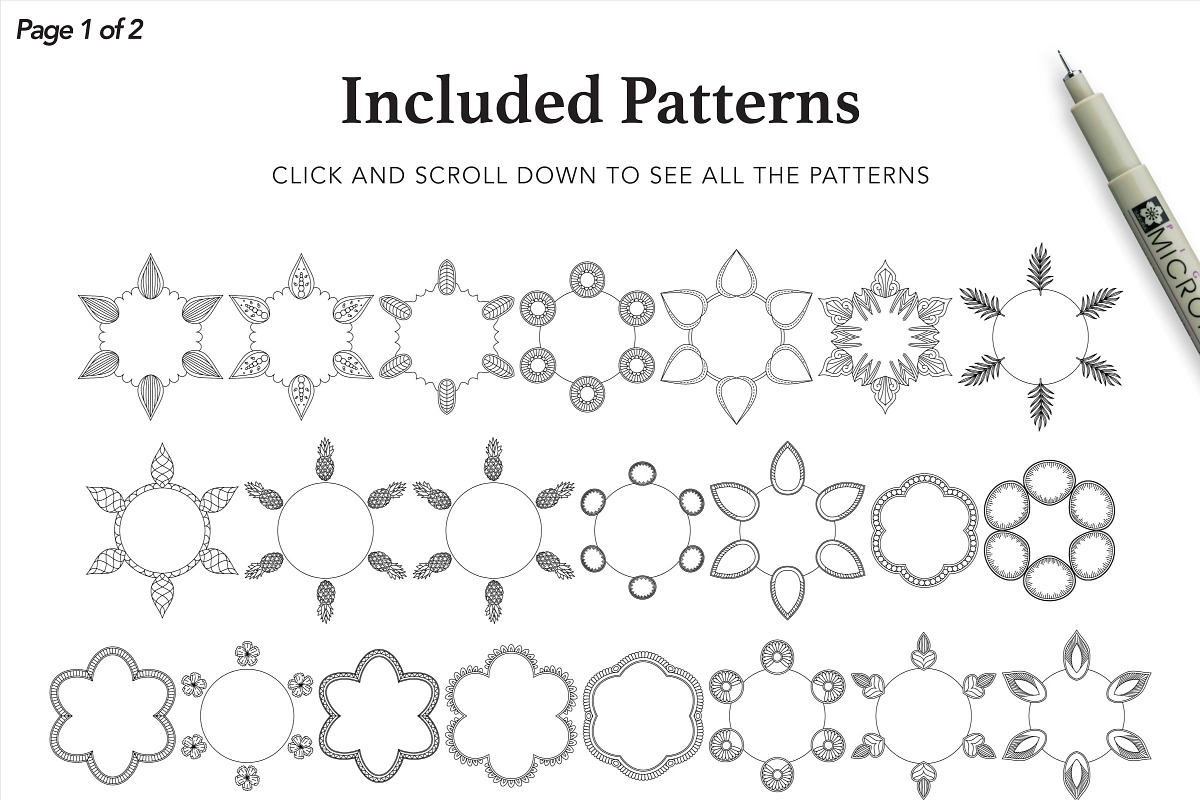 ZenPattern Mandala Creator for Ai preview 4