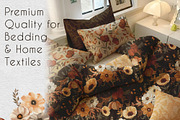 Autumnal Elegance pattern collection, a Pattern Graphic by Nora Gad (Thumbnail 5 of 19)
