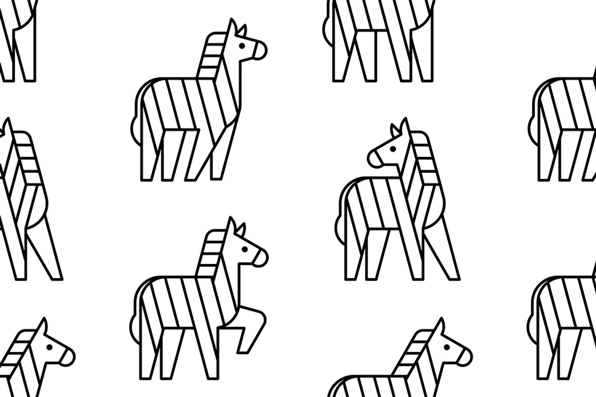Zebra Logo, a Graphic by NataliiaVolyk (Photo 6 of 6)