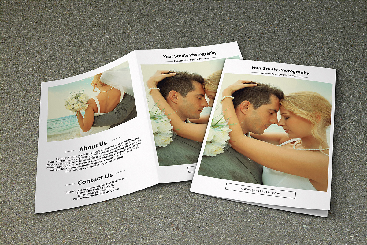 Wedding Photography Brochure-V442, a Brochure Template by Template Shop (Photo 1 of 4)