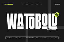Watobold - Sport Tall Font