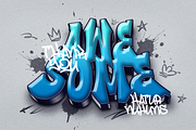 Thorm Block - Graffiti Font, a Blackletter Font by figuree studio (Thumbnail 8 of 8)